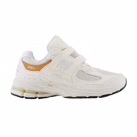 New Balance 2002R Hook & Loop Little Kid Wide 'Sea Salt Sepia'