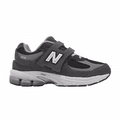 New Balance 2002R Little Kid Wide 'Grey Black'