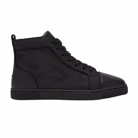 Christian Louboutin Louis Orlato Flat High 'Black Jacquard'