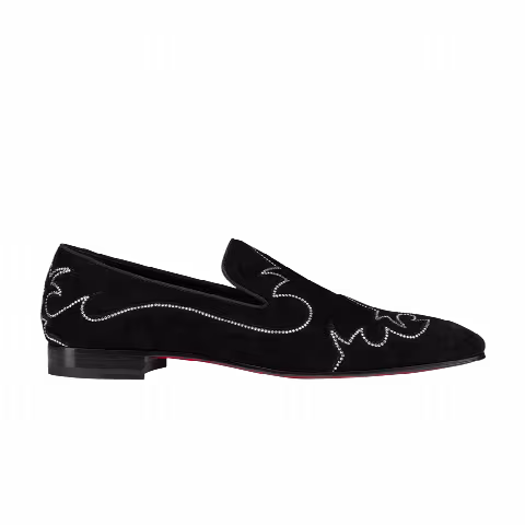 Christian Louboutin Dandysiago Loafer 'Black Strass'