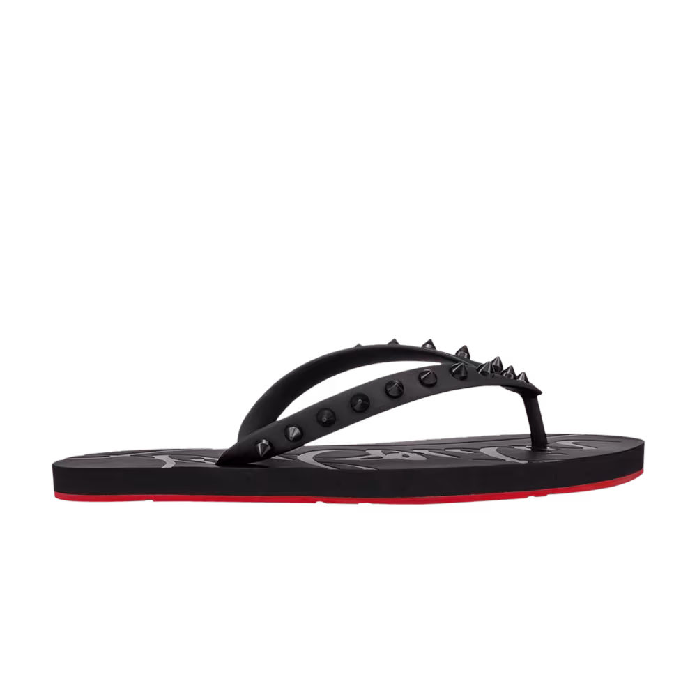 Christian Louboutin Women's Loubi Flip Black