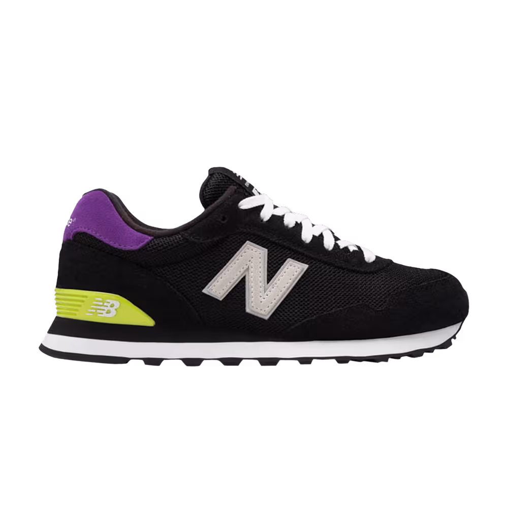 New Balance Women's 515v1 Black Purple Yellow