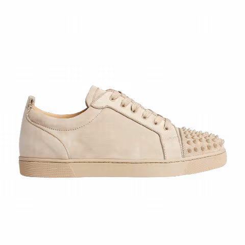 Christian Louboutin Louis Junior Spikes Orlato Flat Veau 'Calce'
