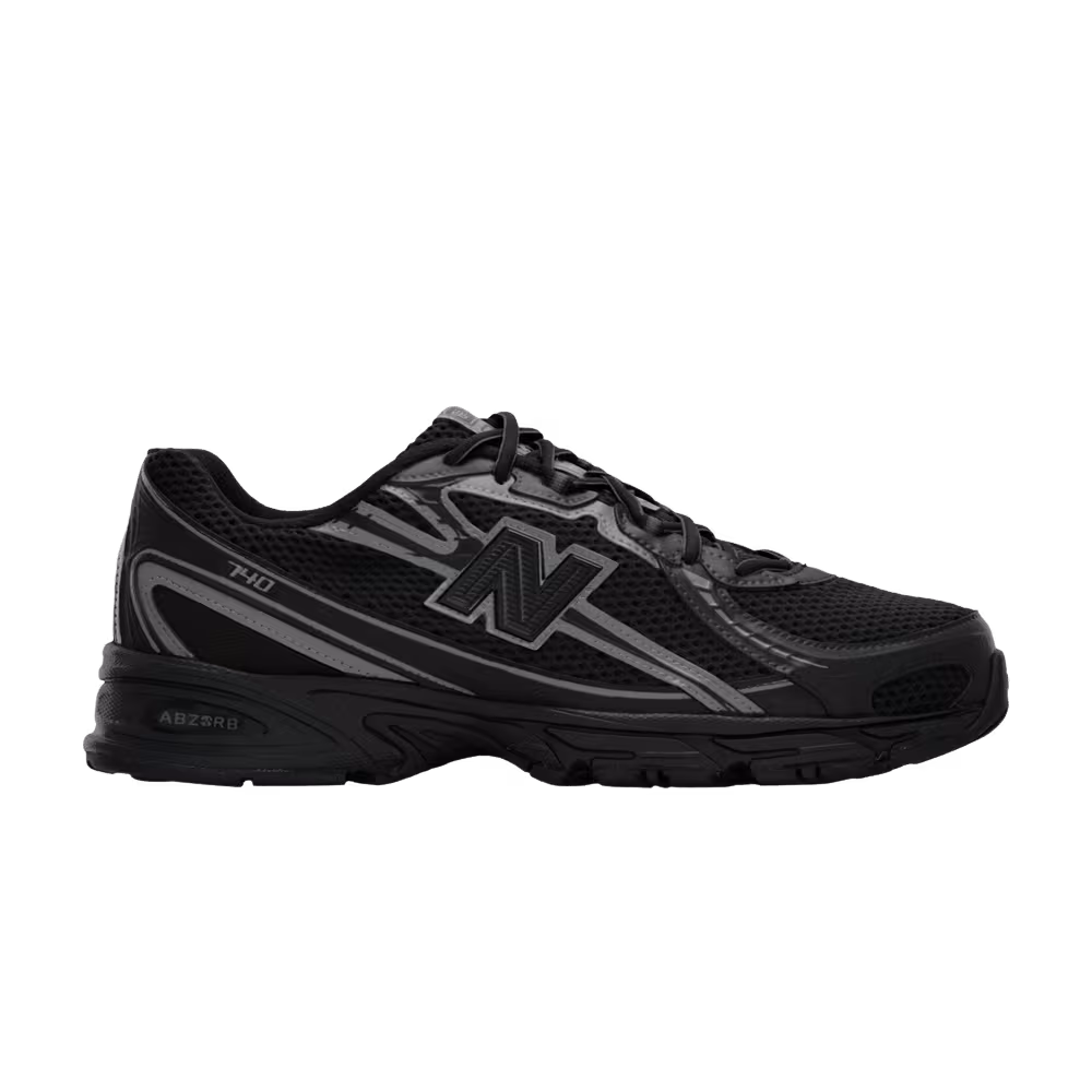 New Balance 740 Black Grey