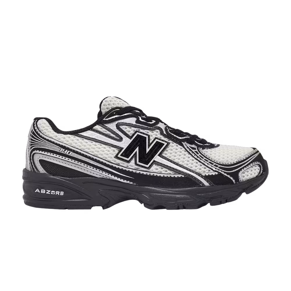 New Balance 740 Little KidWide Black Ivory