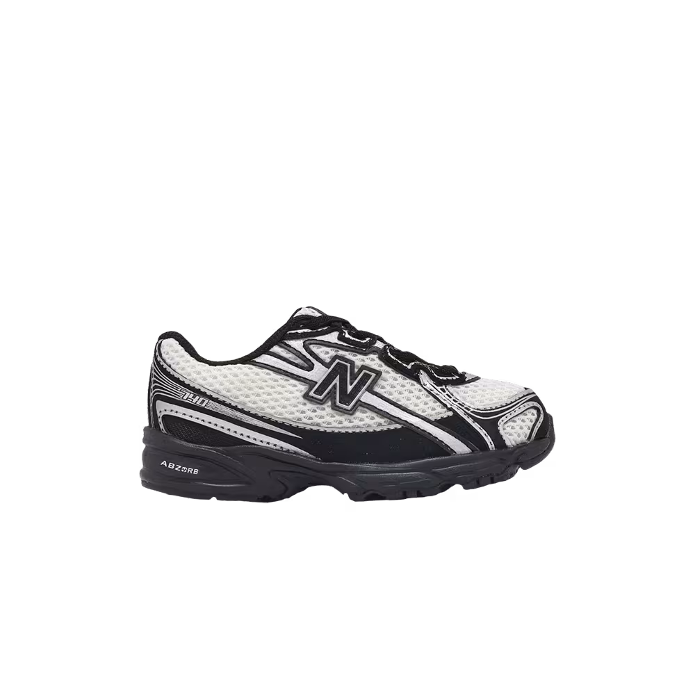New Balance 740 Toddler Wide Black Ivory