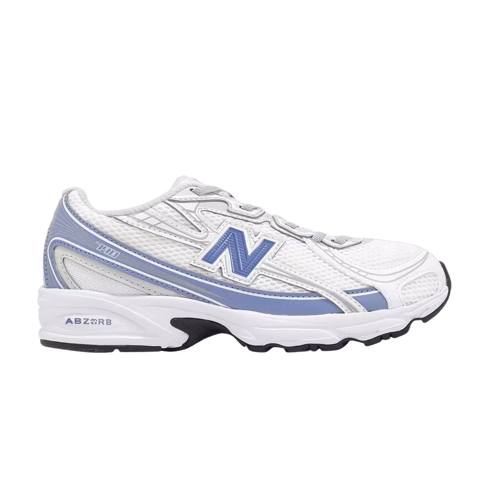 New Balance 740 Wide Little Kids White Blue