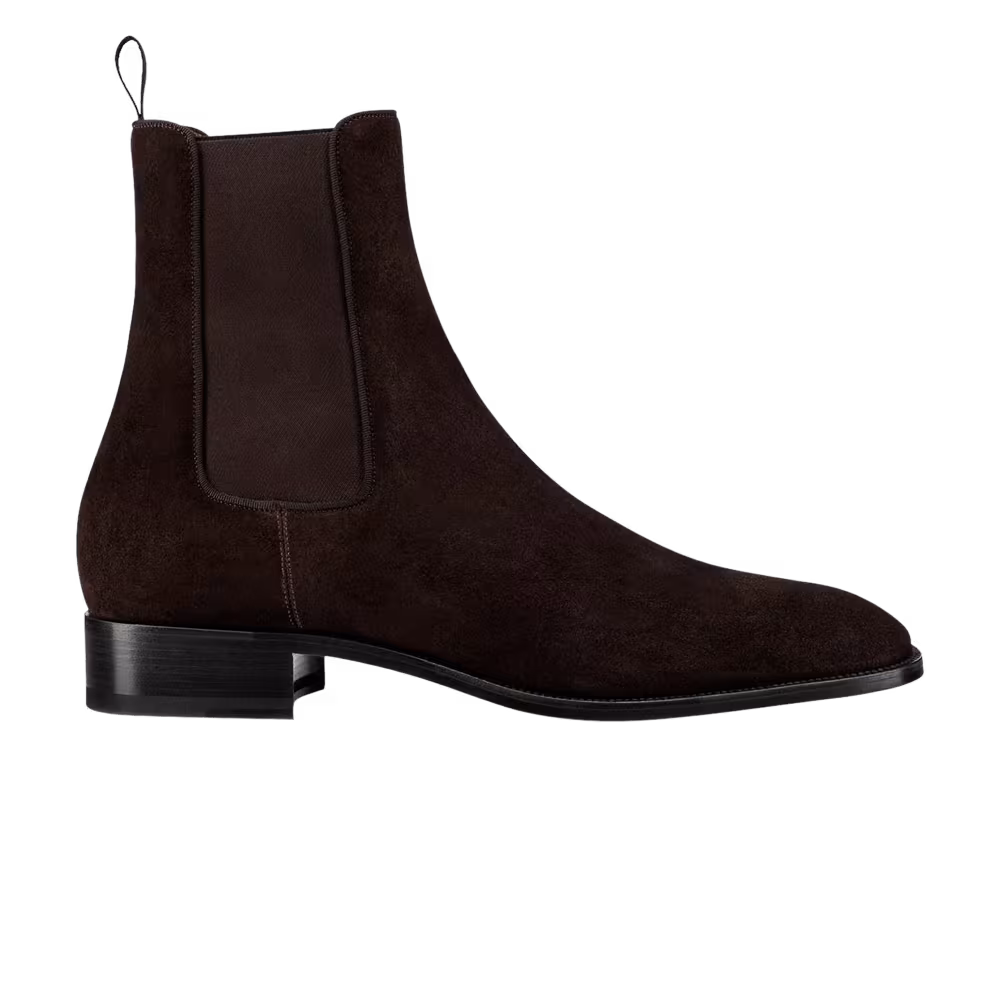 Christian Louboutin Samson Chelsea Boot Brown