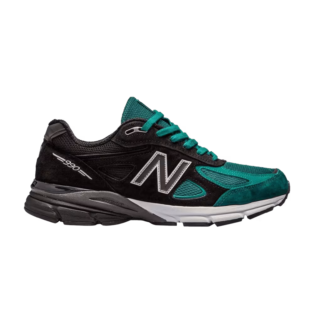 YCMC x New Balance 990v4 Made in USA Black Teal