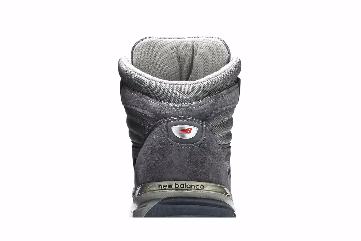 New Balance 990v4 Mid Made in USA Grey, view 8