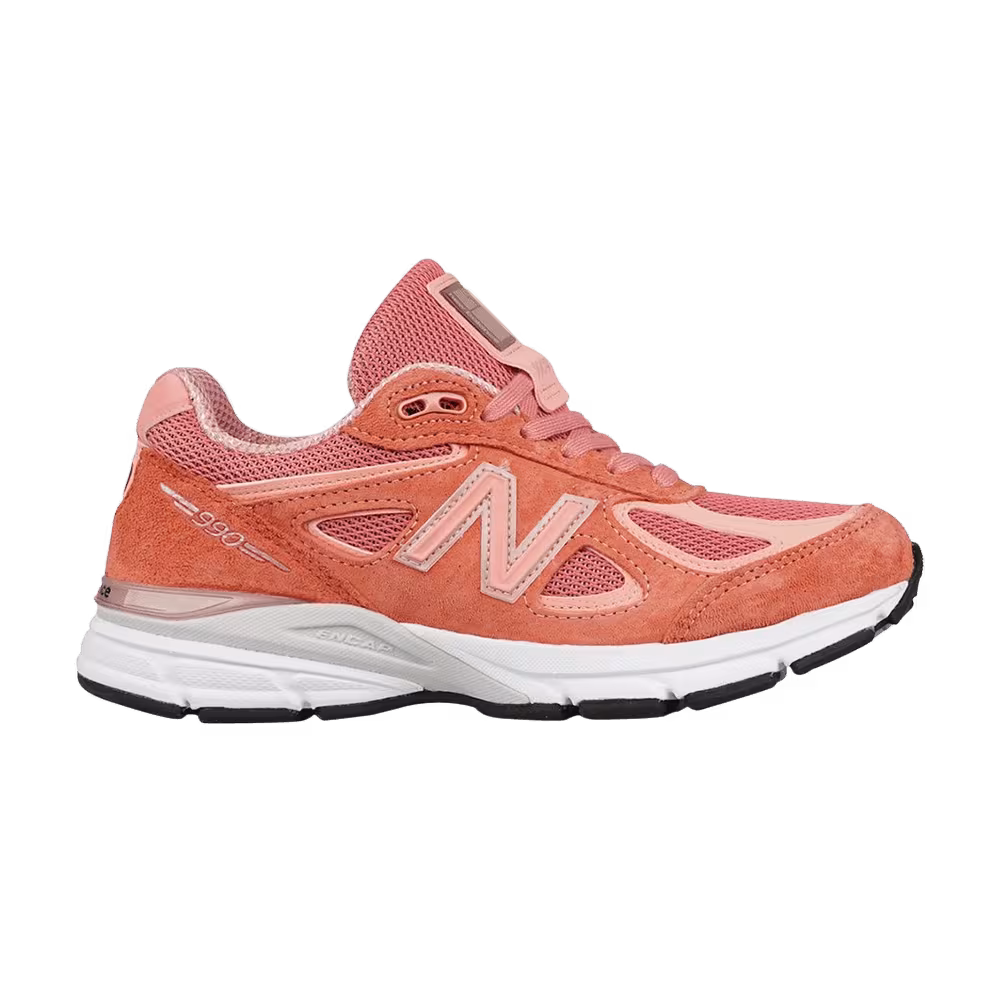 New Balance Women's 990v4 Made in USA Sunrise Rose