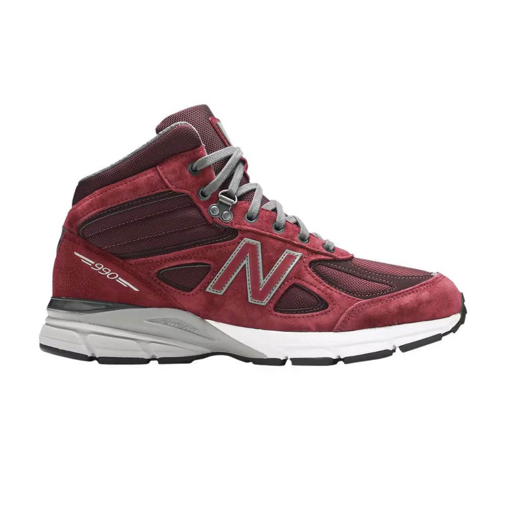 New Balance 990v4 Mid Made in USA Burgundy