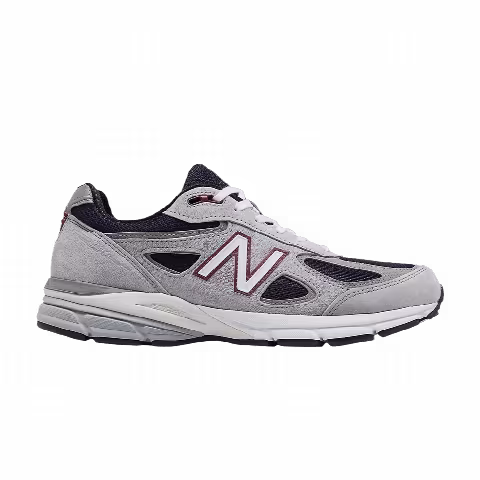 New Balance 990v4 Made in USA 2E Wide 'Grey Navy'
