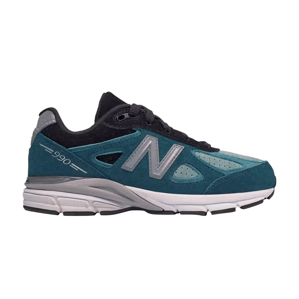 New Balance 990v4 Kid Blue Ashes