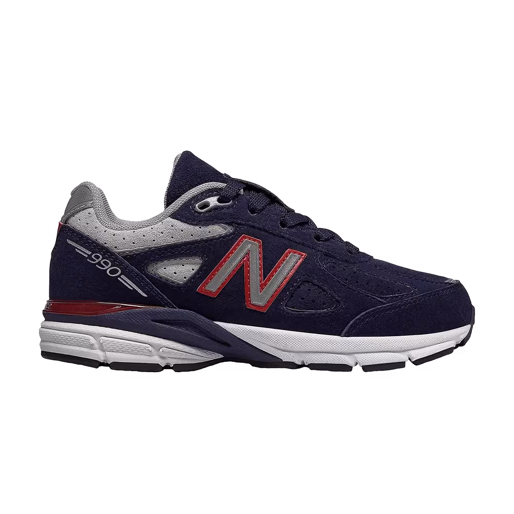 New Balance 990v4 Big Kid Navy