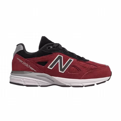 New Balance 990v4 Big Kid 'Dark Red'
