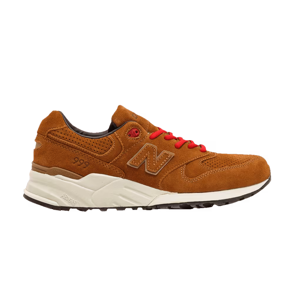 Hectic x Stussy x Undefeated x New Balance 999 Brown