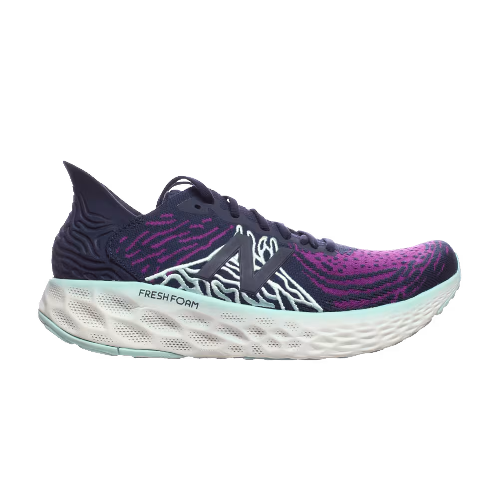 New Balance Women's 1080v10 Wide Plum Indigo
