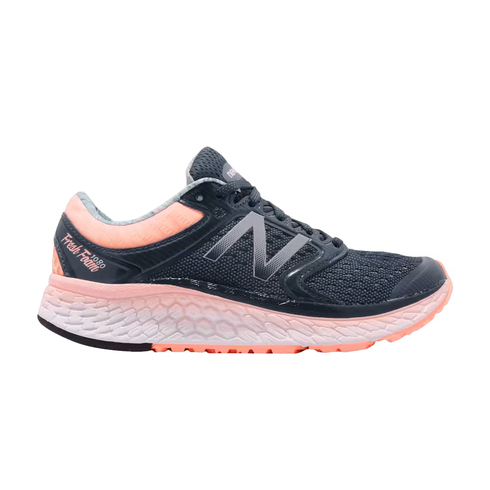 New Balance Women's 1080 Wide Grey Green