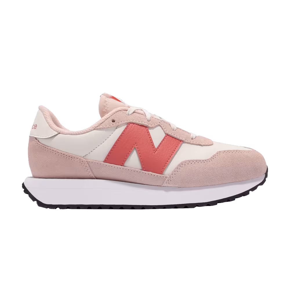 New Balance 237 Kids Wide Oyster Pink Mars Red