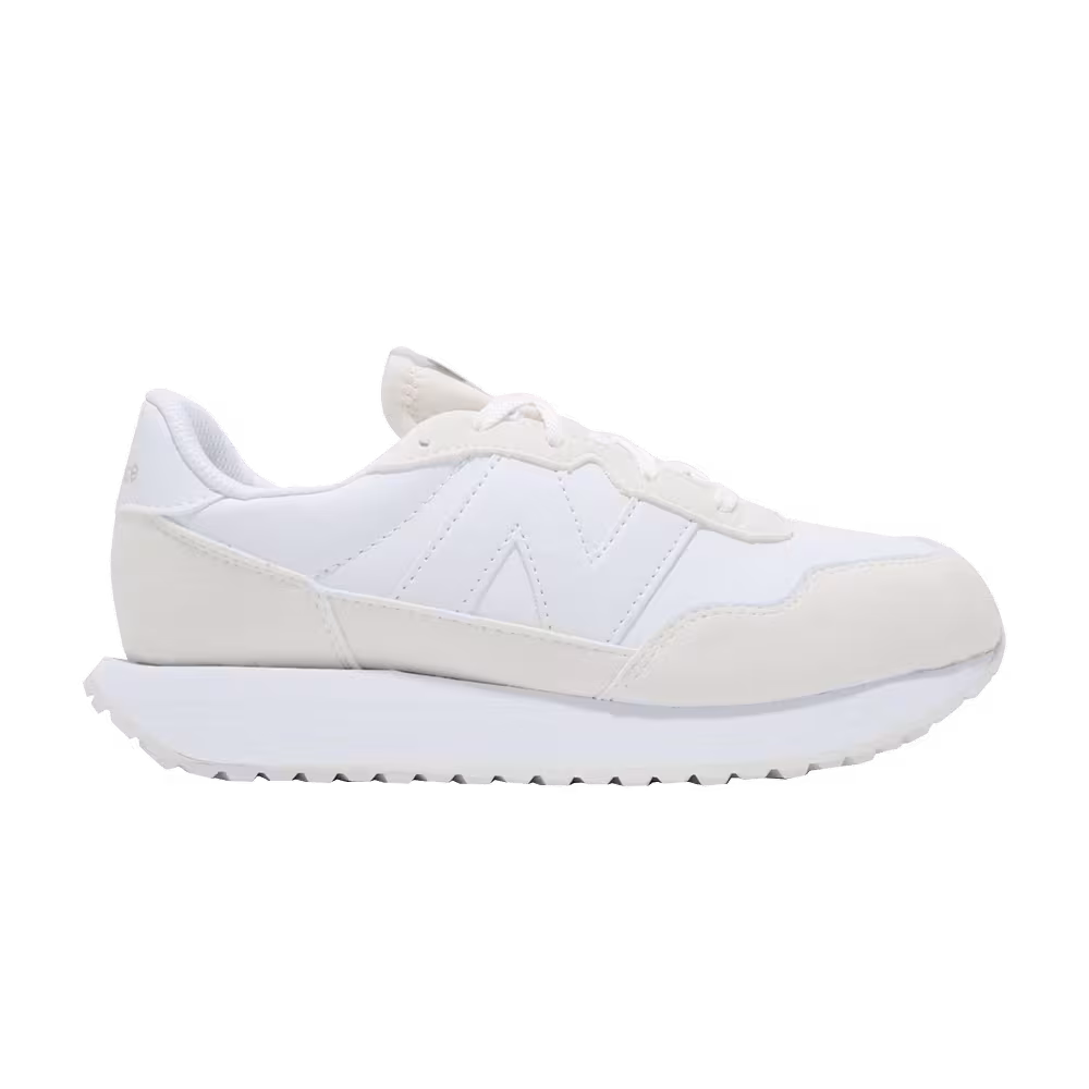 New Balance 237 Kids Wide White
