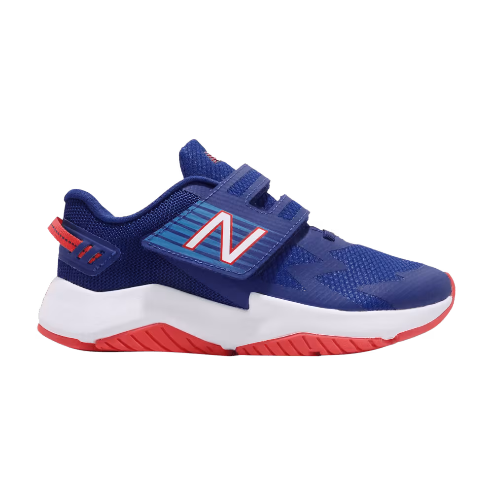 New Balance Fresh Foam Roav Wide Little Kids Blue Orange White