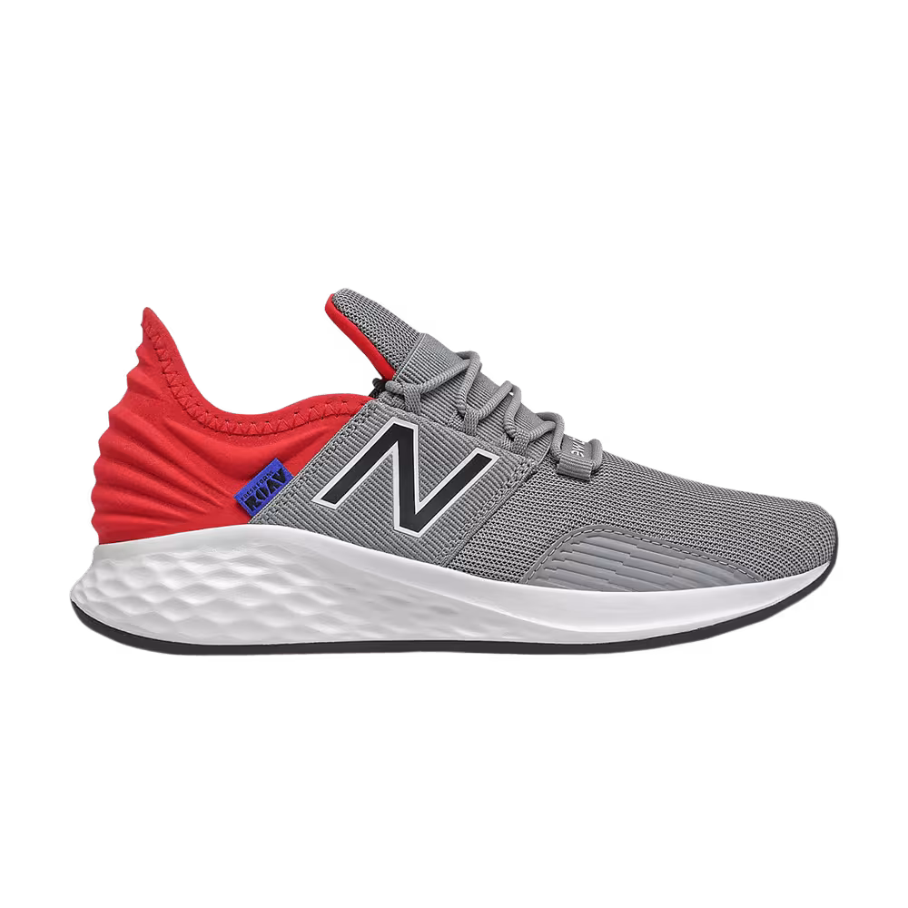 New Balance Fresh Foam Roav Big Kid Steel Velocity Red