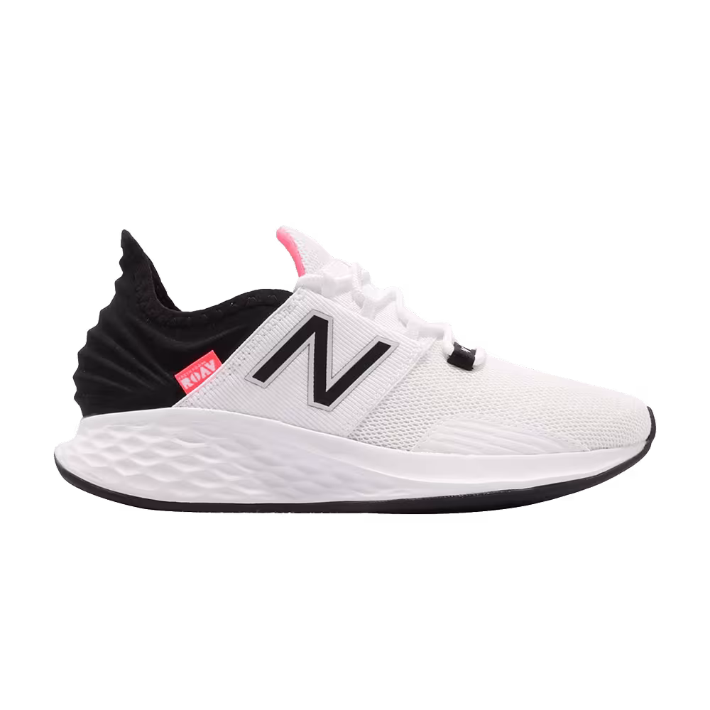 New Balance Women's Fresh Foam Roav White Black