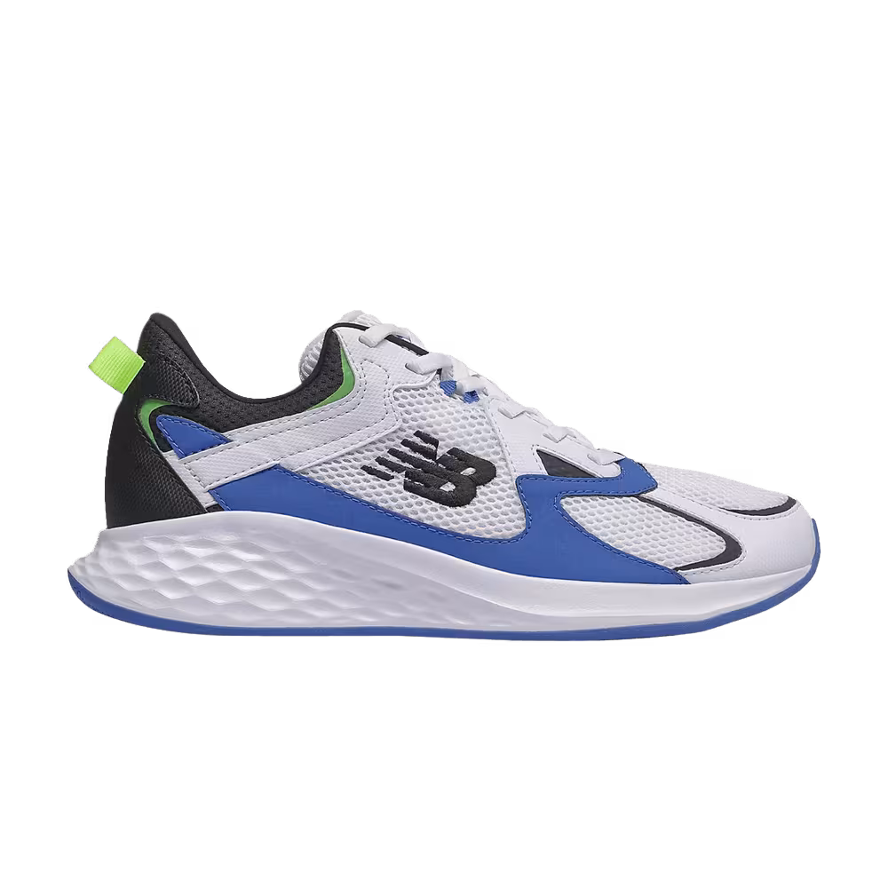 New Balance Women's Fresh Foam Roav NXT Wide White Faded Cobalt