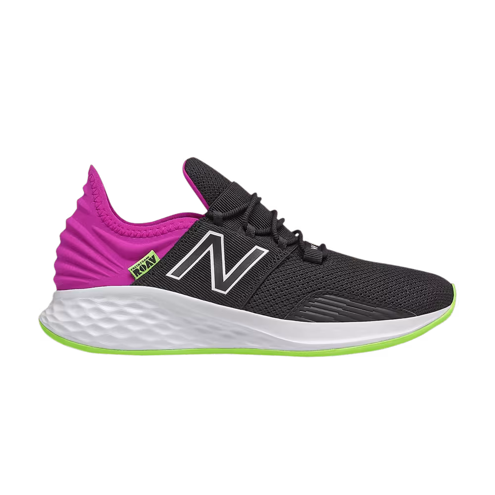New Balance Fresh Foam Roav Big Kid Black Poisonberry