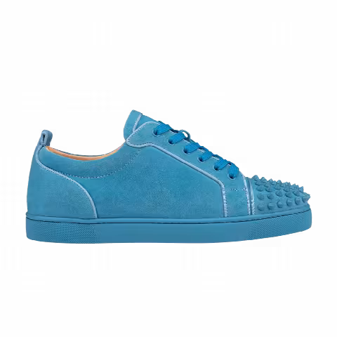 Christian Louboutin Louis Junior Spikes Orlato Flat 'Blue'