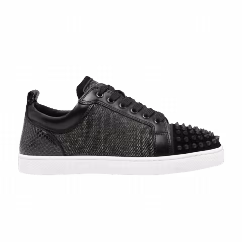 Christian Louboutin Louis Junior Spikes Orlato 'Black'