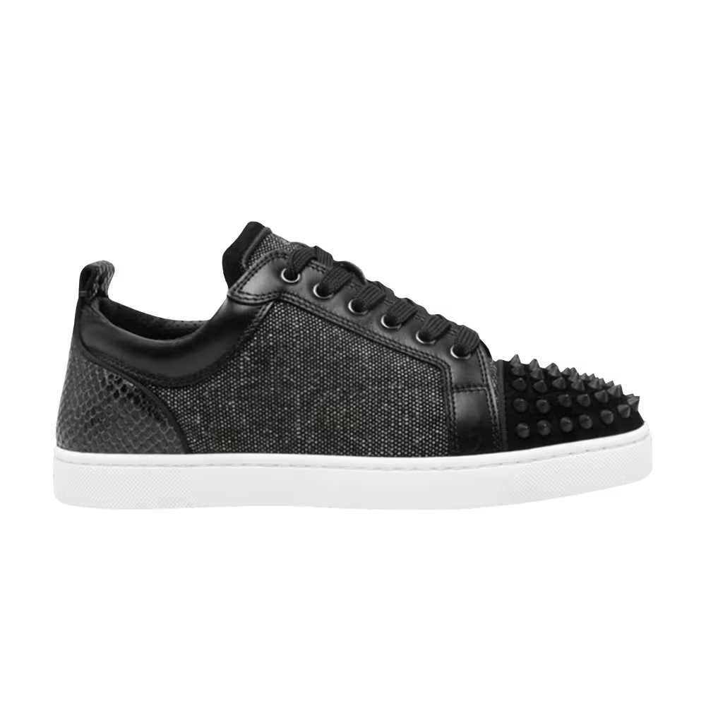 Christian Louboutin Louis Junior Spikes Orlato Black