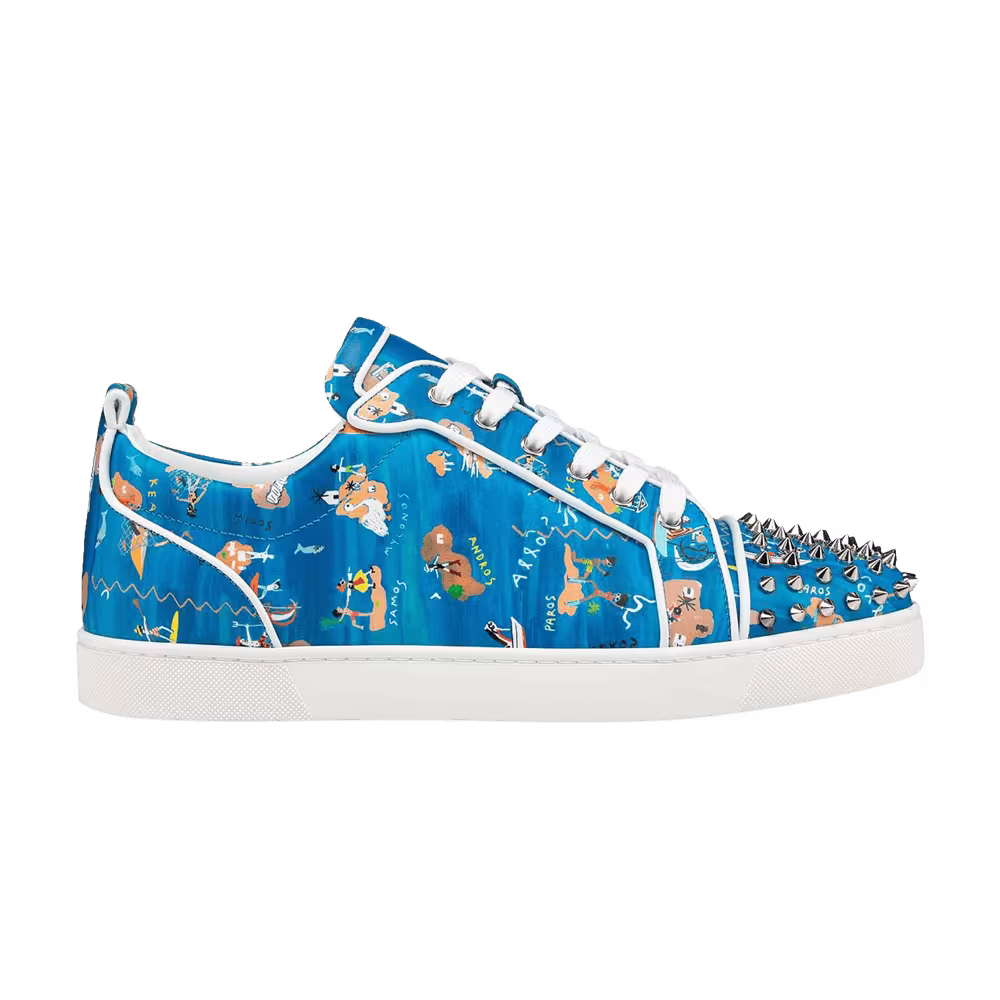 Christian Louboutin Louis Junior Spikes Odissey Print