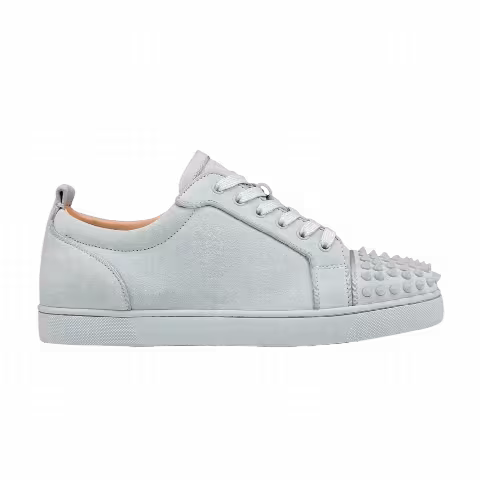 Christian Louboutin Louis Junior Spikes Orlato Flat 'Ecume'