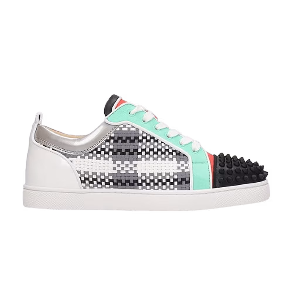 Christian Louboutin Louis Junior Spikes Orlato Flat Version Multi