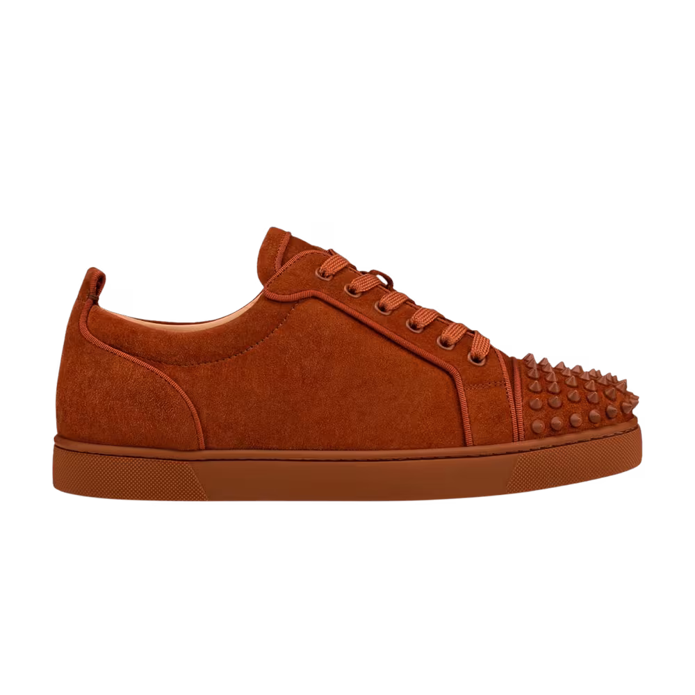 Christian Louboutin Louis Junior Spikes Orlato Flat Orange