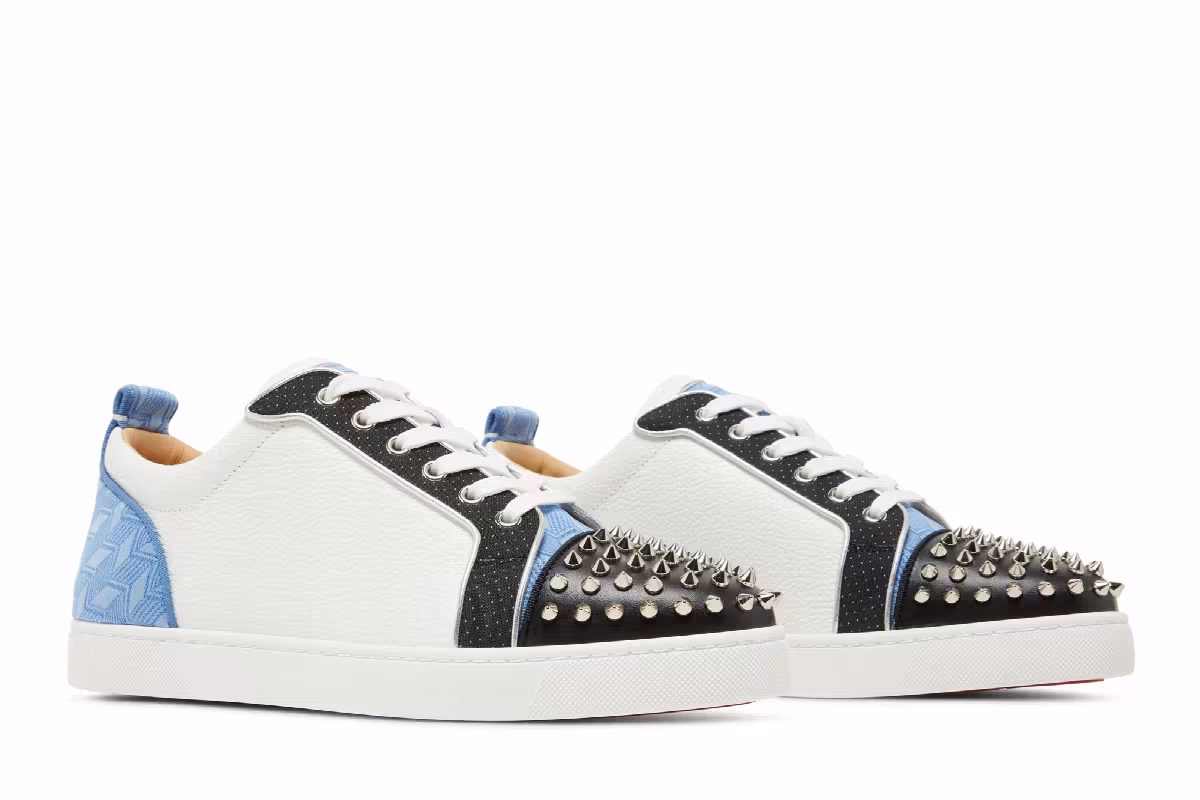 Christian Louboutin Louis Junior Spikes Orlato Multi, view 9