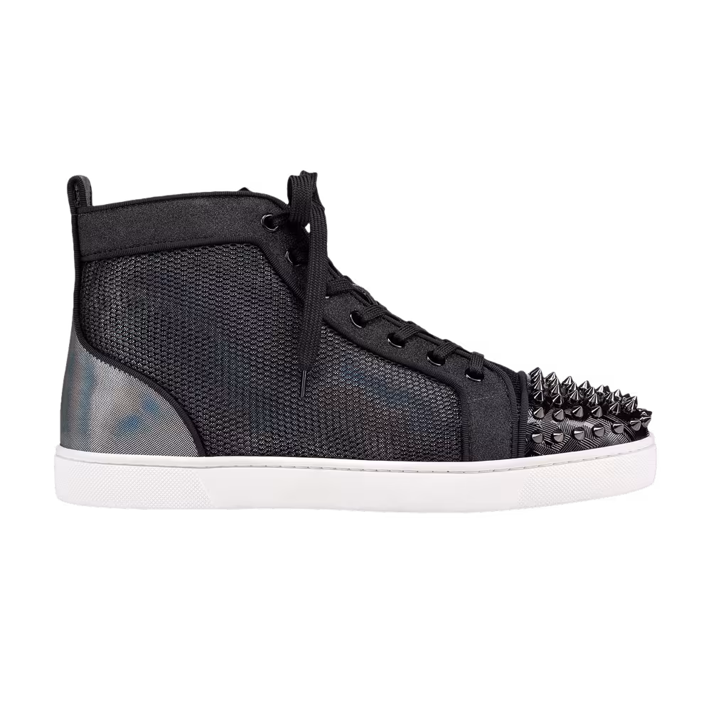 Christian Louboutin Louis Flat Calf Spikes Multi