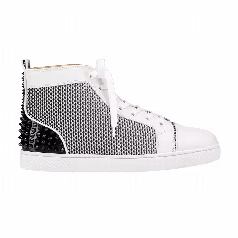 Christian Louboutin Lou Spikes 3 'Black White'