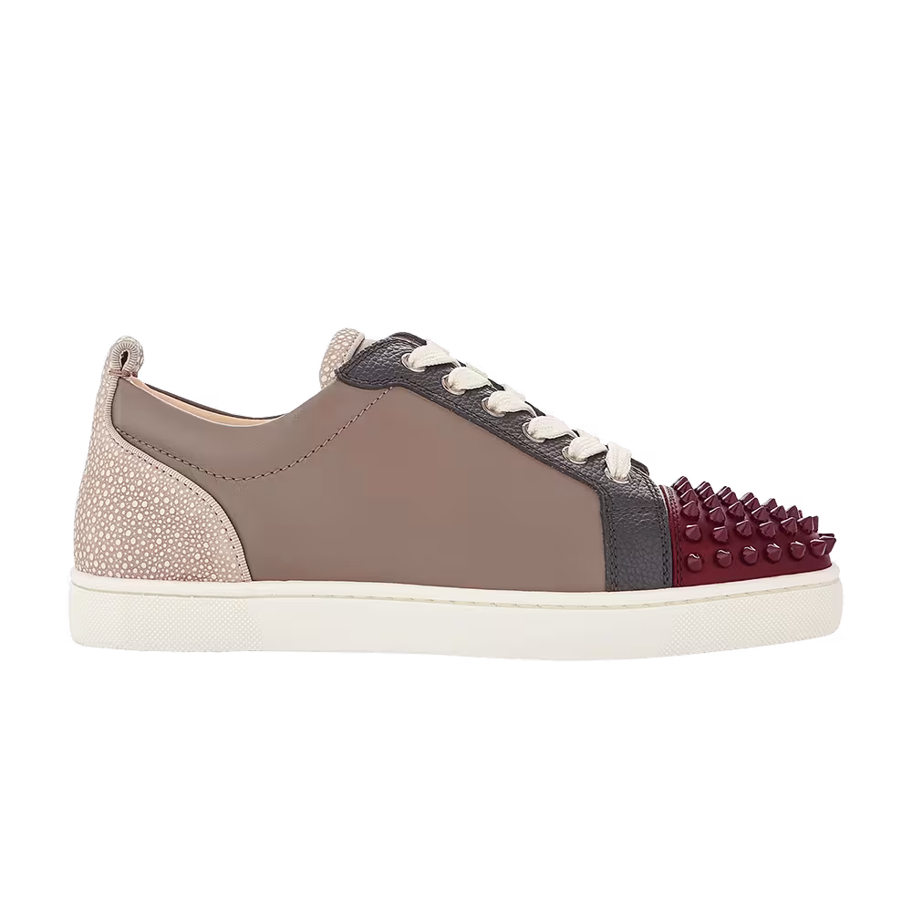 Christian Louboutin Louis Flat Calf Spikes Multicolor