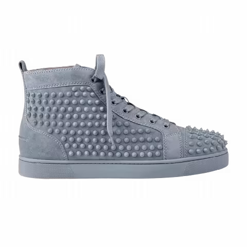 Christian Louboutin Louis Flat Calf Spikes 'Squale'
