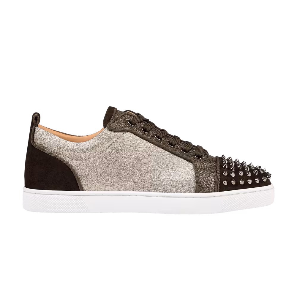 Christian Louboutin Louis Junior Spikes Orlato Brown