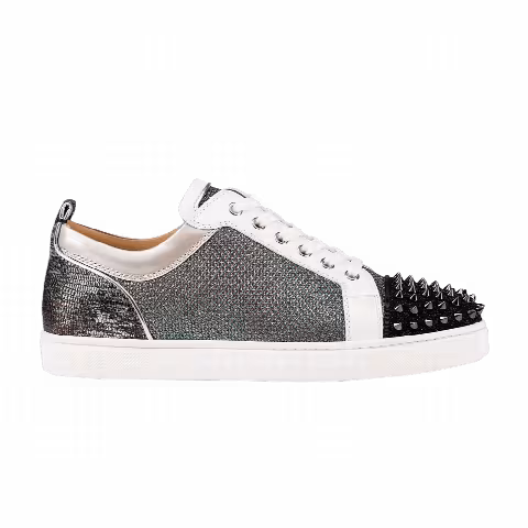 Christian Louboutin Louis Flat Calf Spikes 'Studded Black'
