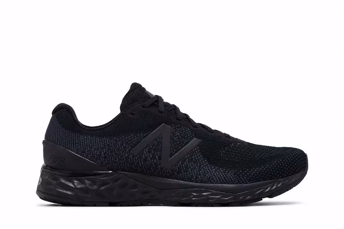 New Balance 880v10 2E Wide Black Caviar, view 2