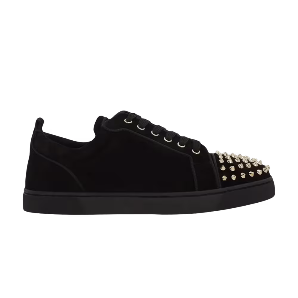 Christian Louboutin Louis Junior Spikes Black