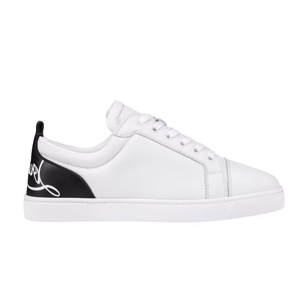 Christian Louboutin Fun Louis Junior White Black