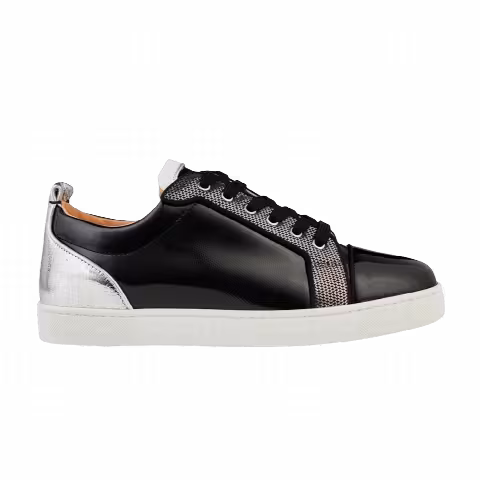 Christian Louboutin Louis Junior Orlato Flat 'Black White'