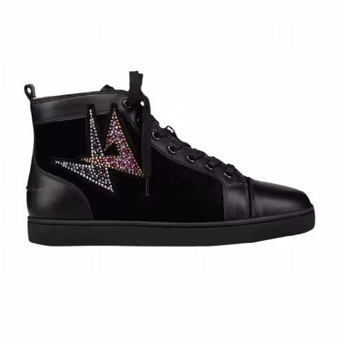 Christian Louboutin Louis Oui Flat 'Black Jewels'