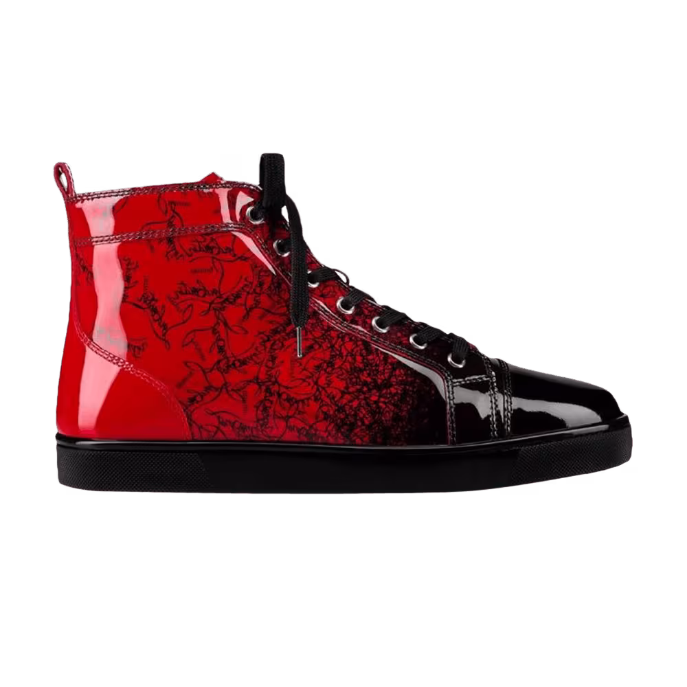 Christian Louboutin Louis Flat Ombre Red